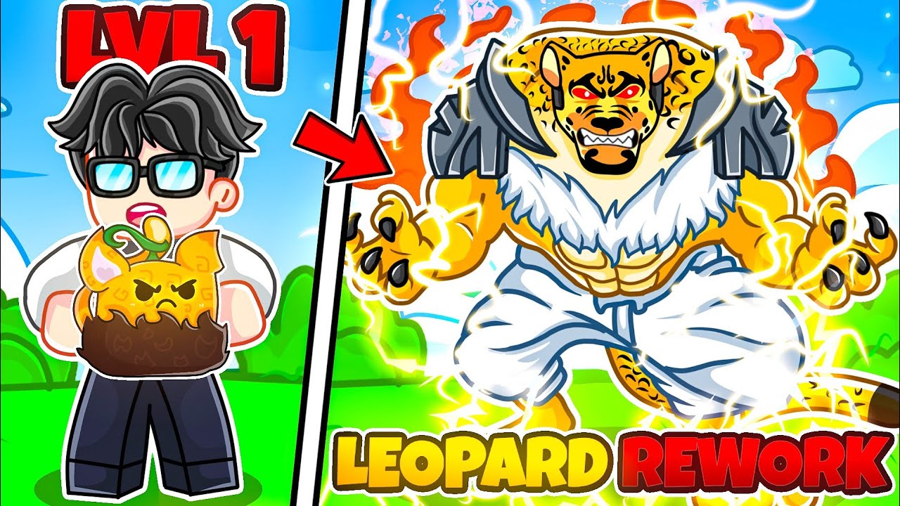 LEOPARD REWORK in Blox Fruits Roblox!