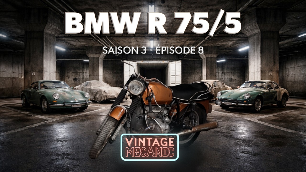 VINTAGE MECANIC : BMW R 75/5