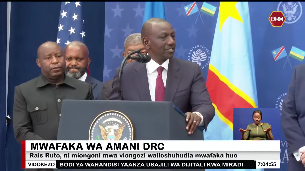 Rwanda na DRC zasaini mkataba wa amani jijini Washington