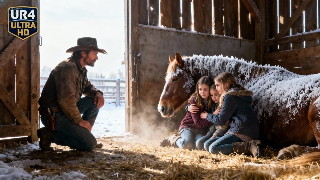 Cowboy Opened Door to Help Three Frozen Girls With A Horse — What He Discovered Was Unbearable