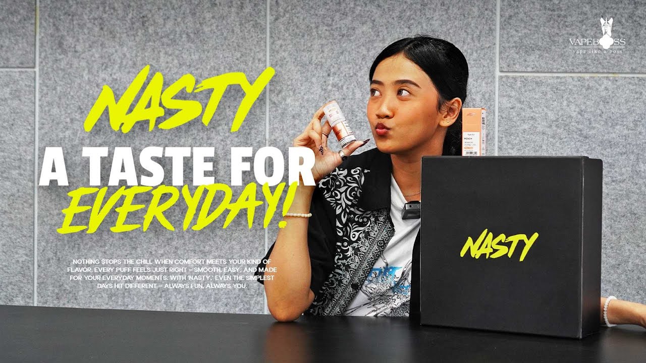 Review Saltnic NASTY Peach 🍑 &mdash; Rasa Segar yang Enak Buat Daily Vape!