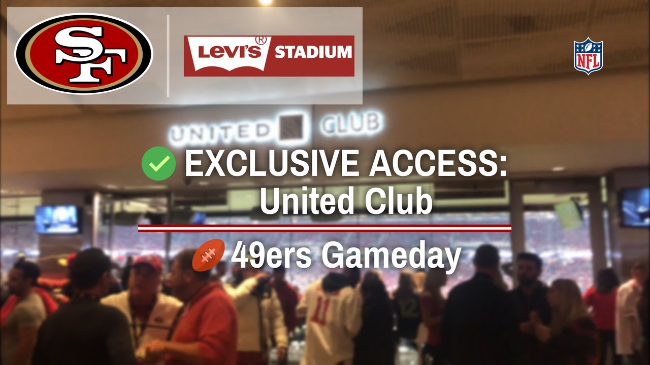 49ers Gameday at Levi's Stadium — Inside the United Club