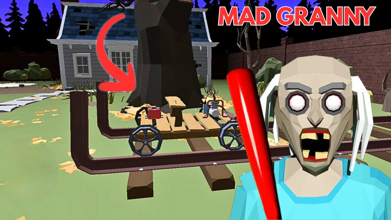 MAD GRANNY TRAIN ESCAPE | GAMEPLAY