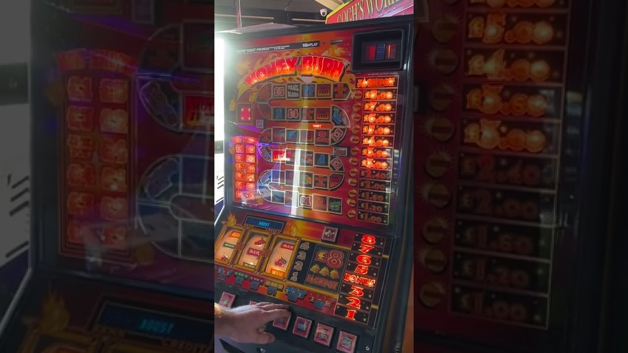 Money to Burn - Awp version - first look! £8 jackpot Bell fruit machine