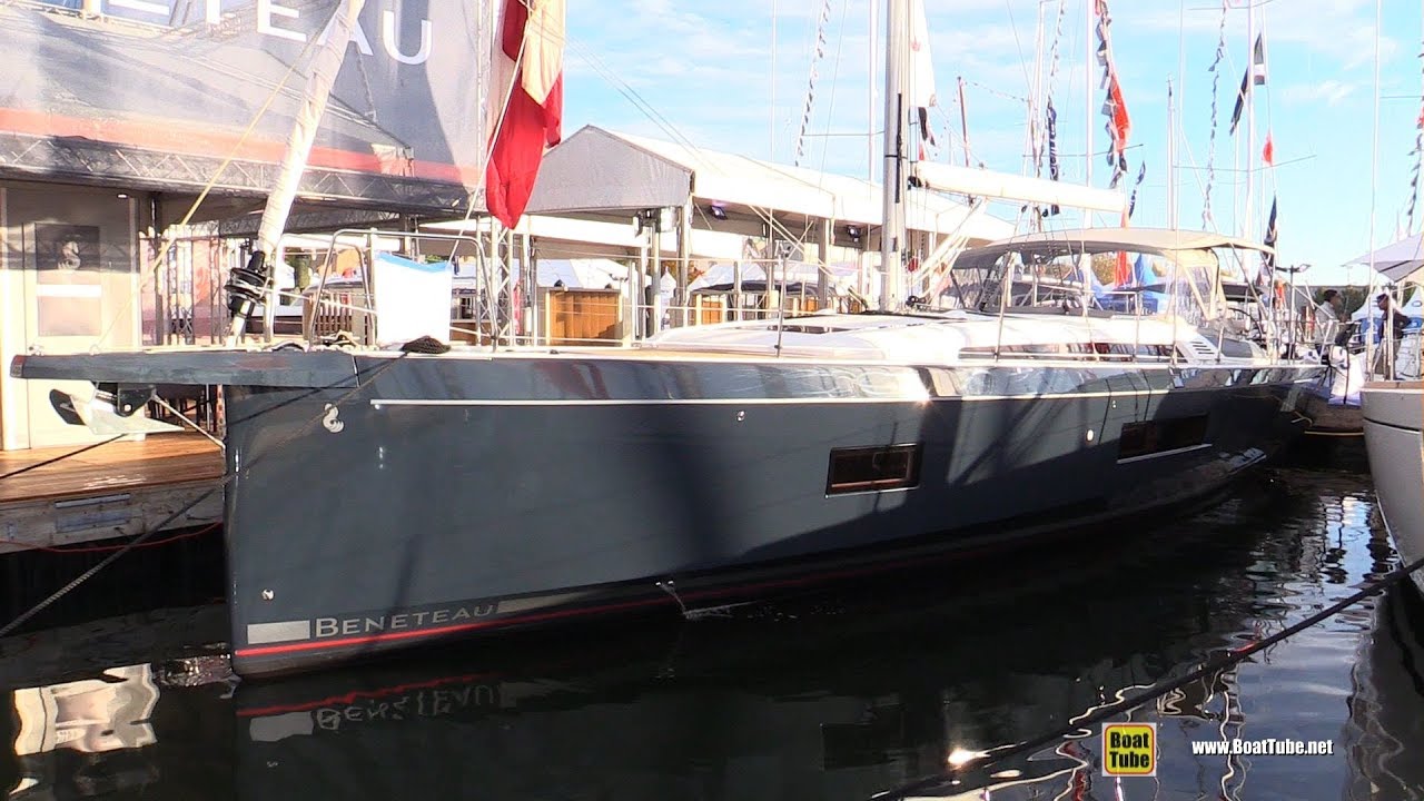2018 Beneteau Oceanis 51.1 Yacht - Deck and Interior Walkaround - 2017 Annapolis Sail Boat Show