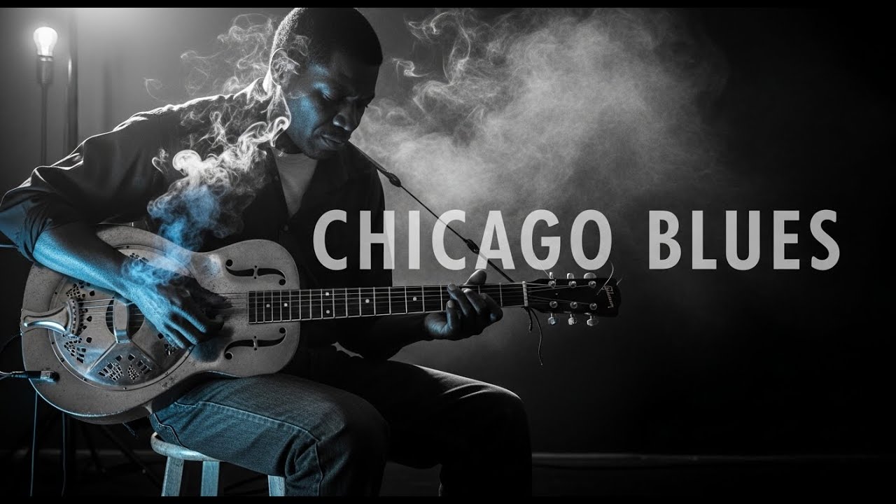 Chicago Blues Guitar 12 Hours – Nonstop Slow Blues for After Midnight
