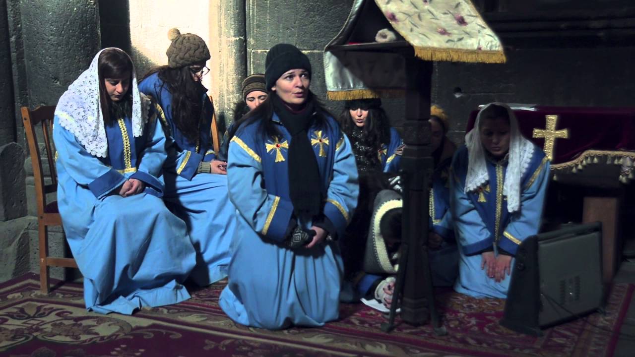 Ter Voghormya-Geghard choir at Geghard Monastery