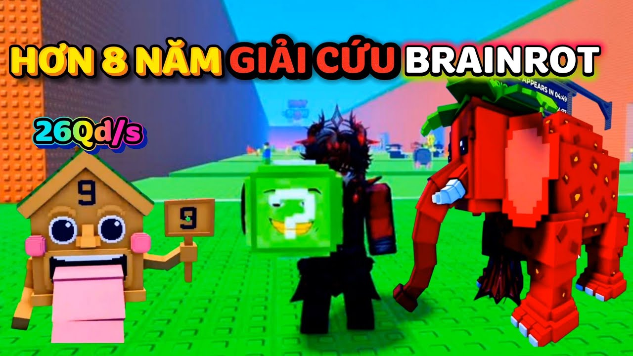 BUG LÒ XO CHẠY XUYÊN SÓNG THẦN GIẢI CỨU BRAINROT DIVINE