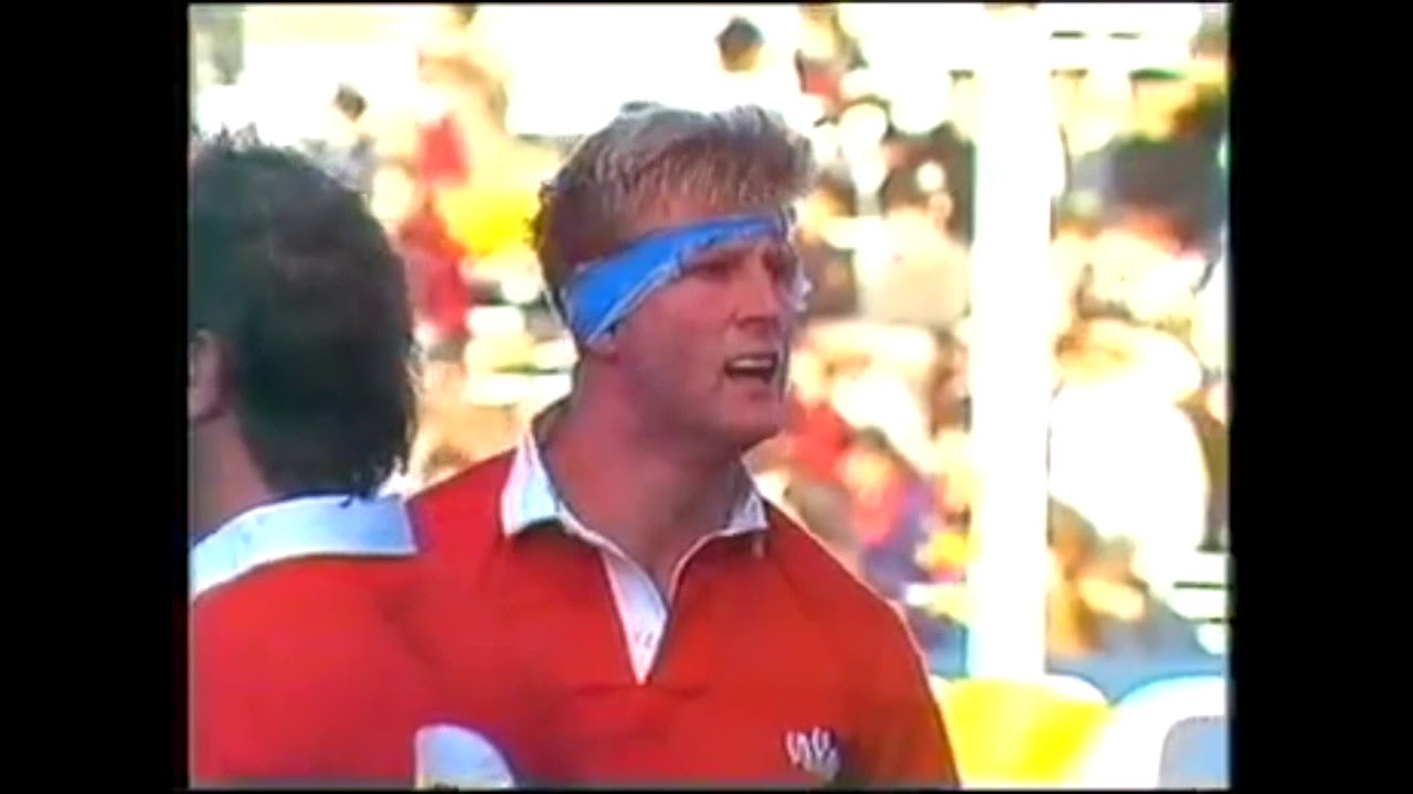 Wales v Ireland World Cup Rugby 1987  Wellington (13-6)