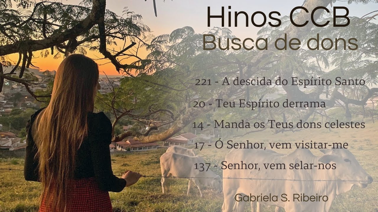 HINOS de BUSCA DE DONS CCB | Piano