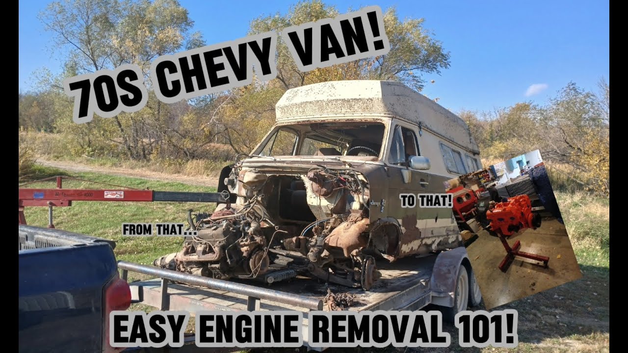 Will this small block Chevy out of a van run after 23 years? Pt-1
