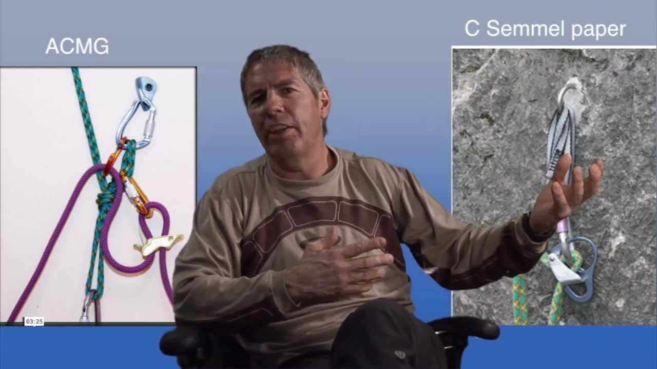 Mikes mail 9: Direct belay off anchor