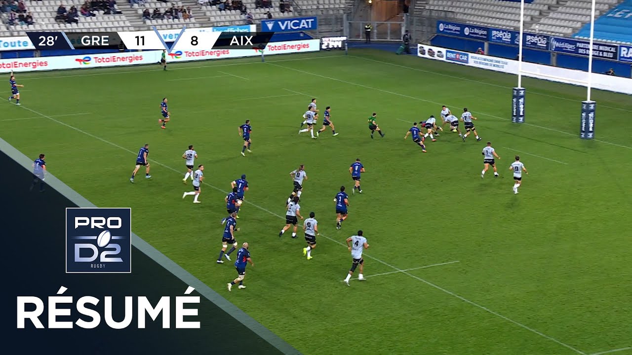PRO D2 Saison 2025-2026 J06 - Résumé FC Grenoble Rugby - Provence Rugby