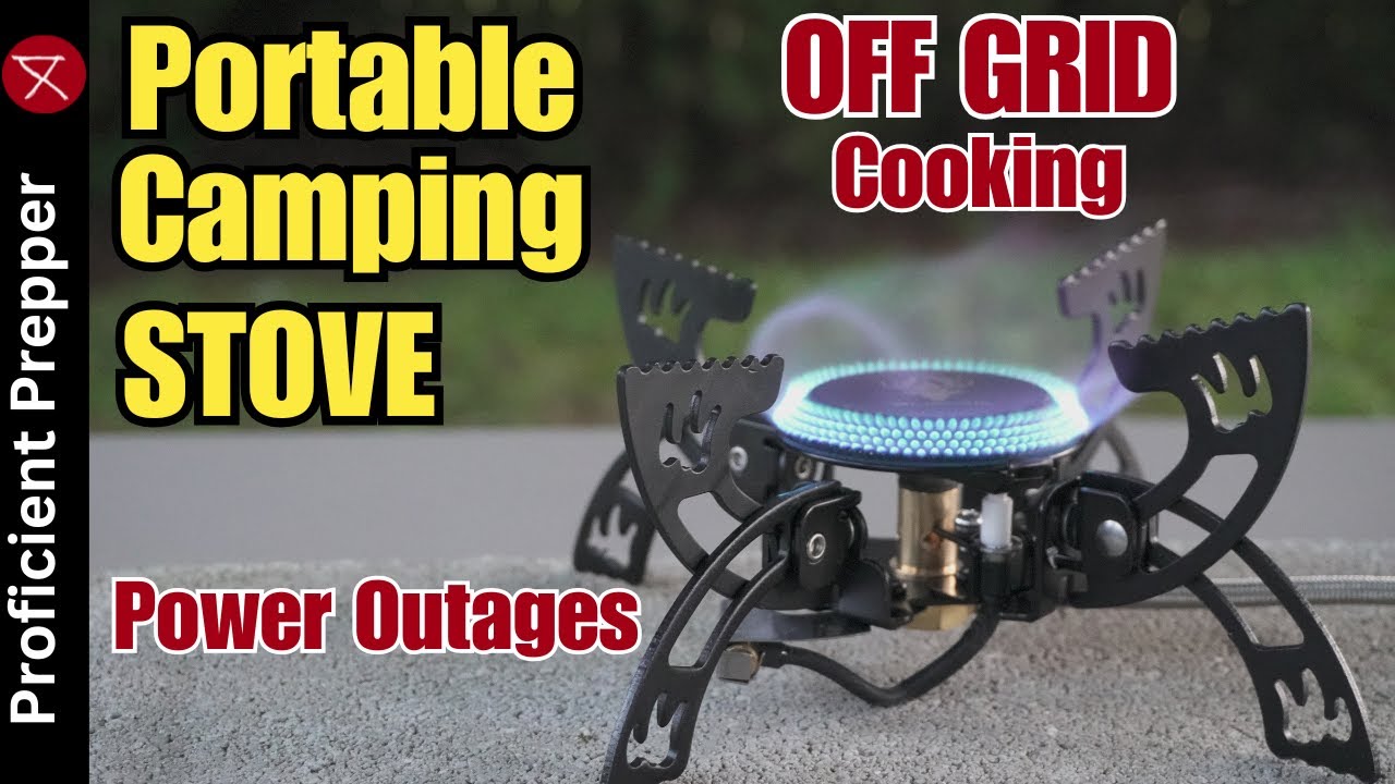 Portable Camping Stove (Off Grid Cooking, RV and more) - Traverseon