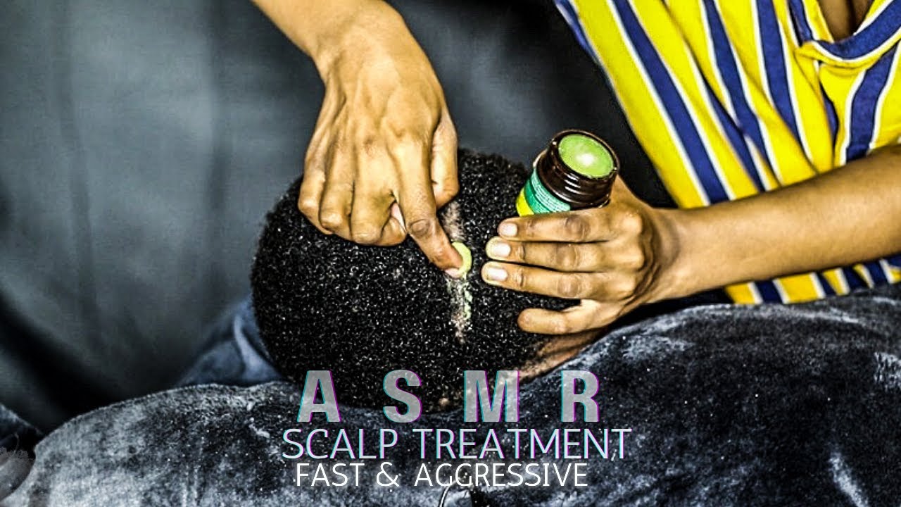 ASMR💫HAIR GREASING WITH INTENSE HEAD SCRATCH   @asmr_welcome_home