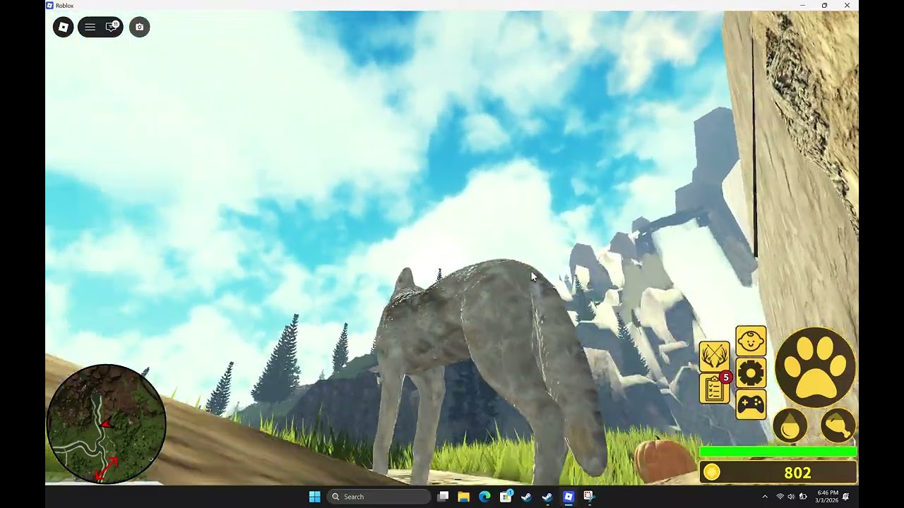 Roblox - Yellowstone Unleashed - Coyote!