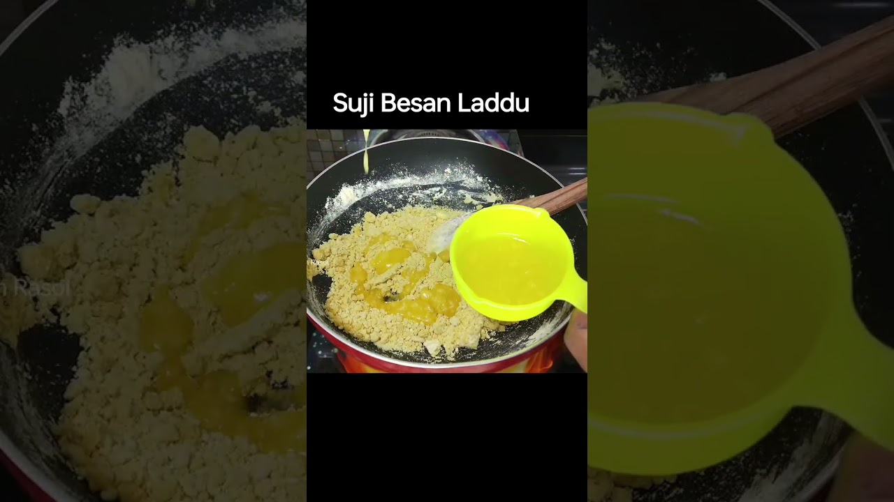 Suji Besan Laddu Recipe l 