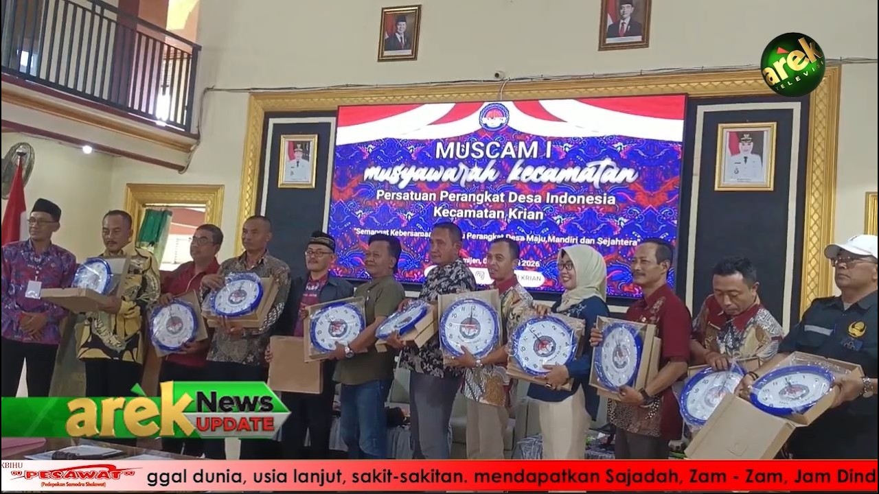 SIDOARJO - TERPILIH KEMBALI, GATOT SUAIDI SIAP LANJUTKAN PROGRAM PPDI KECAMATAN KRIAN