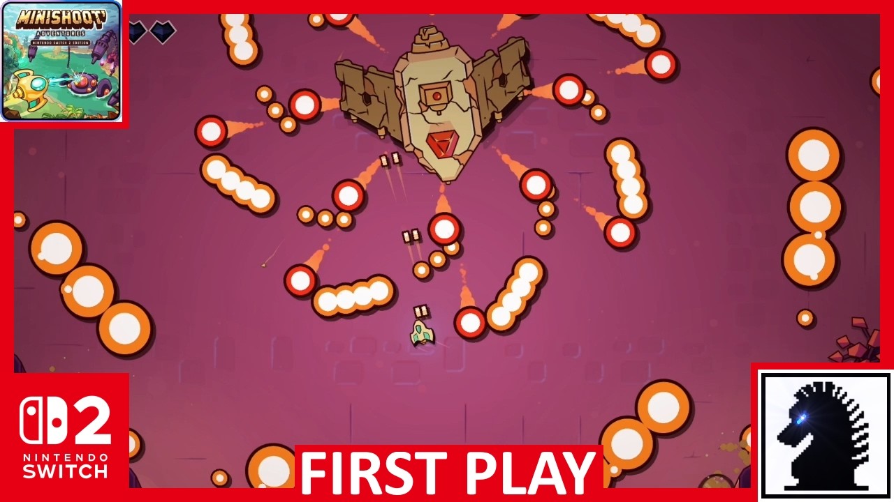 NS2 First Play - Minishoot' Adventure - Dungeon #1