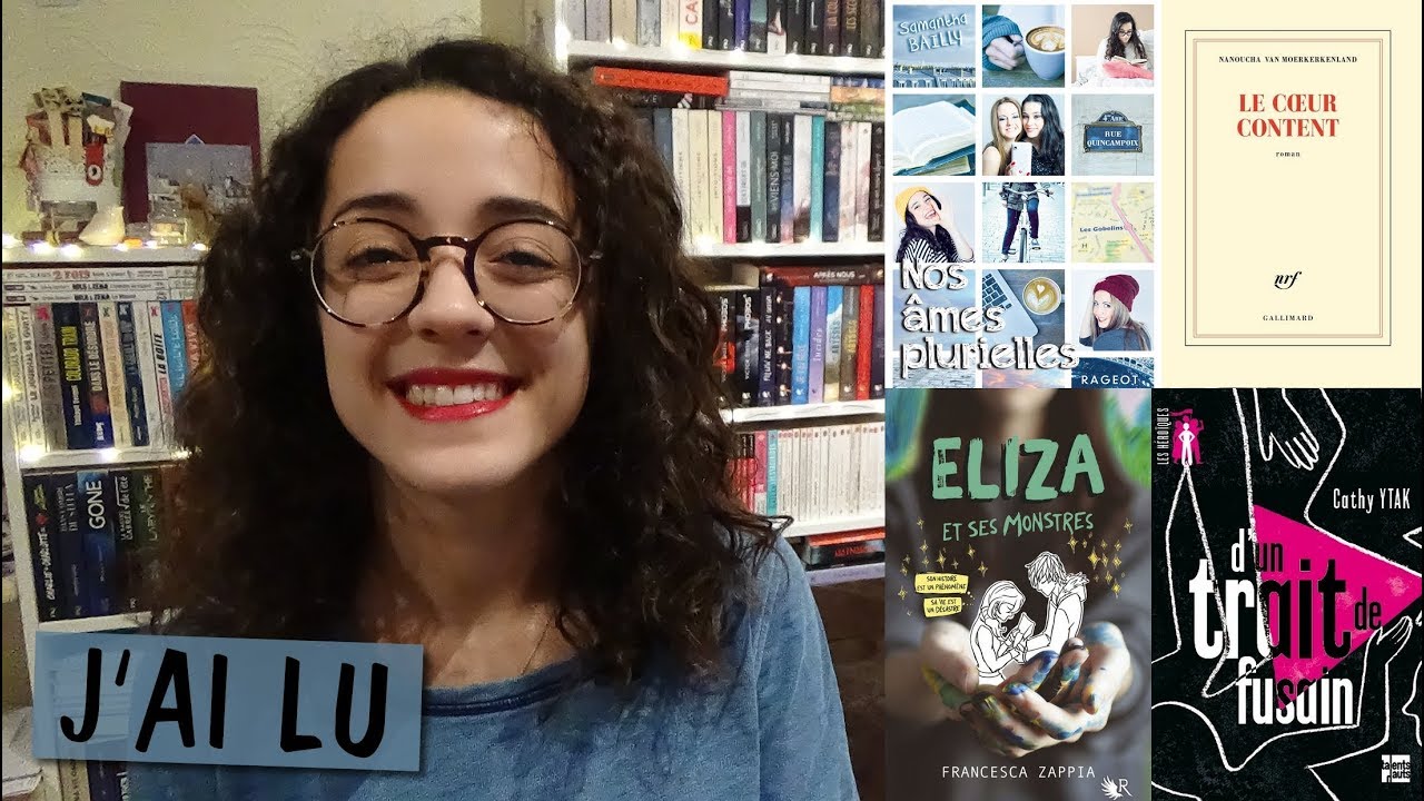 J'AI LU | Nos âmes plurielles • Eliza et ses monstres • D'un trait de fusain • Le coeur content