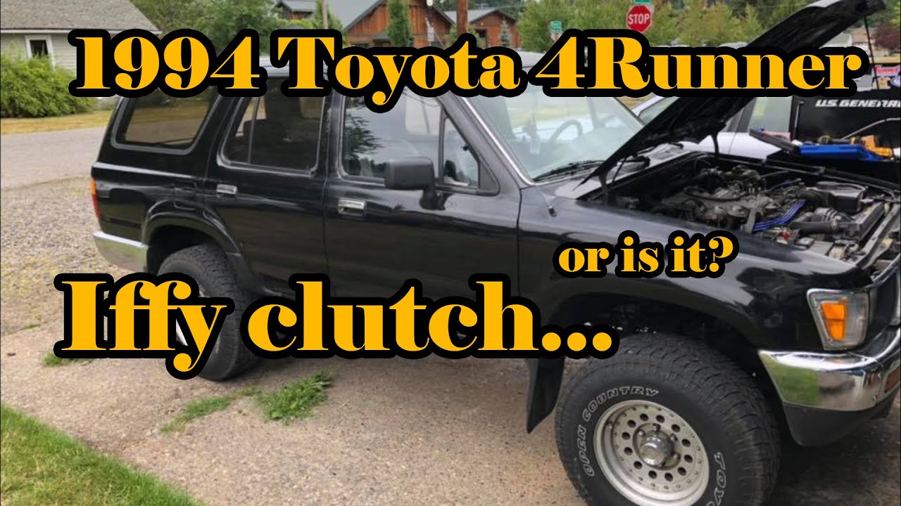 Ещё один! Toyota 4Runner 1994 года | Замена сцепления | ДЛИННОЕ ВИДЕО, ТАК ЧТО ЗАПАСАЙТЕСЬ ПИВОМ ...