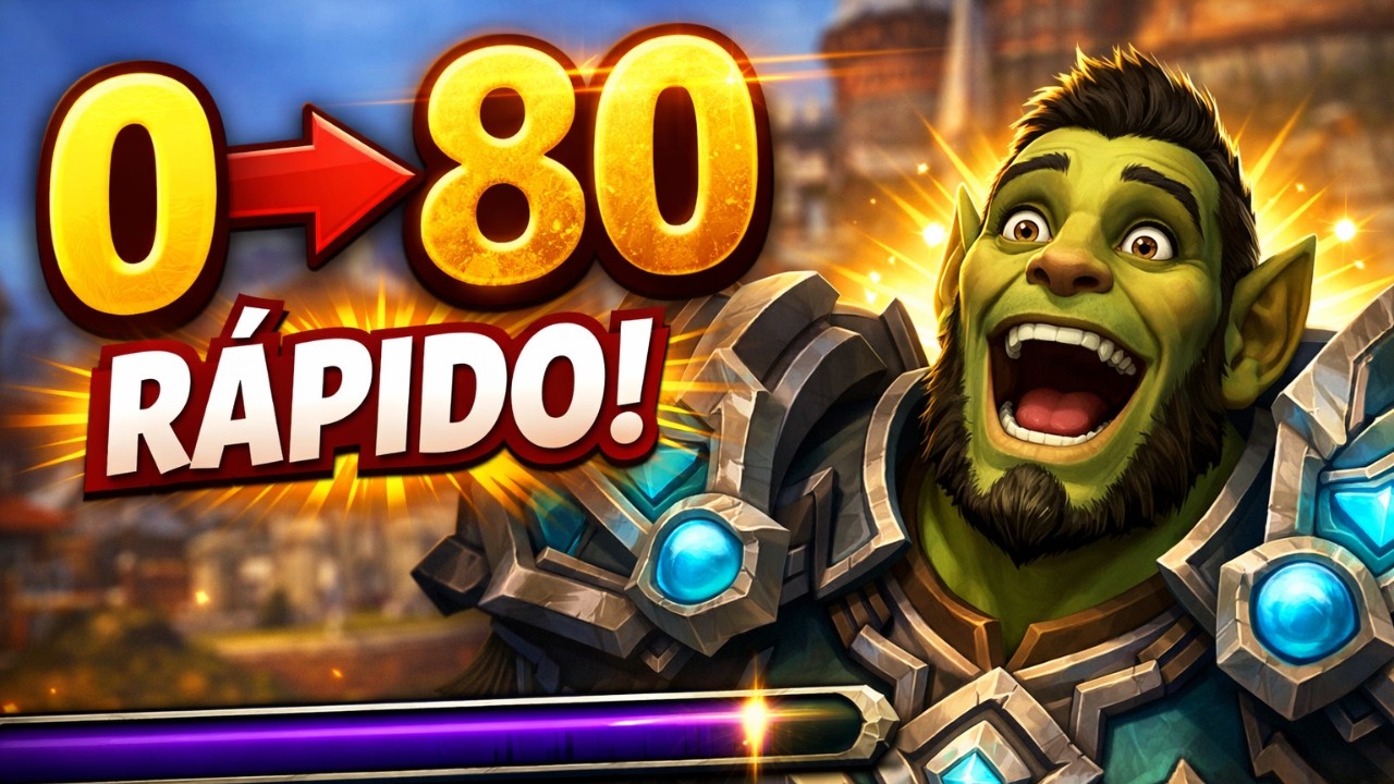 APRENDA como pegar level 80 no WoW em menos de 4 minutos