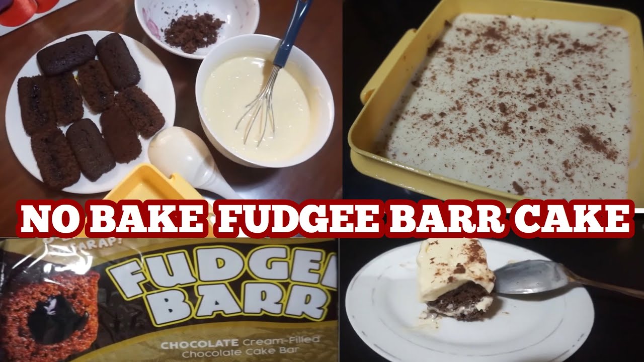 FUDGEE BARR CAKE (NO BAKE) | Christine Diaz
