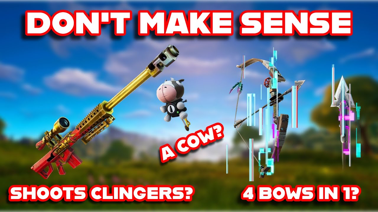 These Fortnite Weapons Just Don't Make Sense... (Weird Weapons of Fortnite)