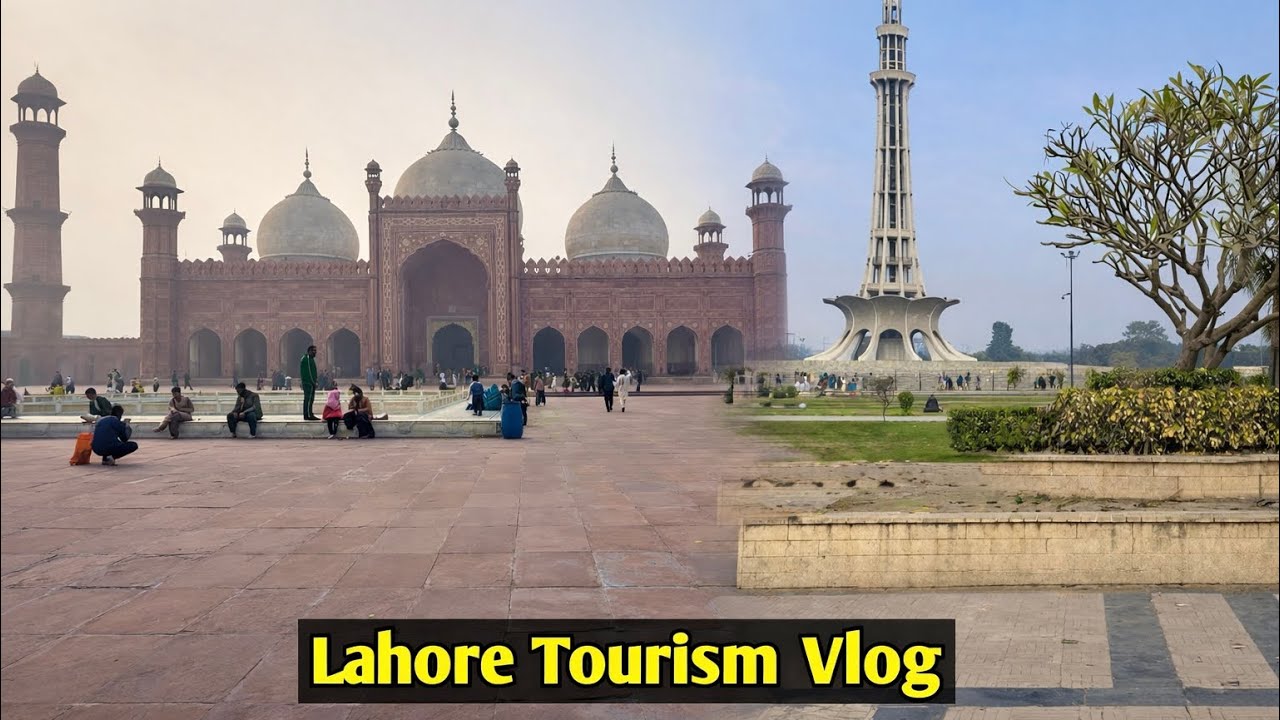 Lahore Minar-e-Pakistan and Badshahi mosque tourism | Lahore tourism vlog