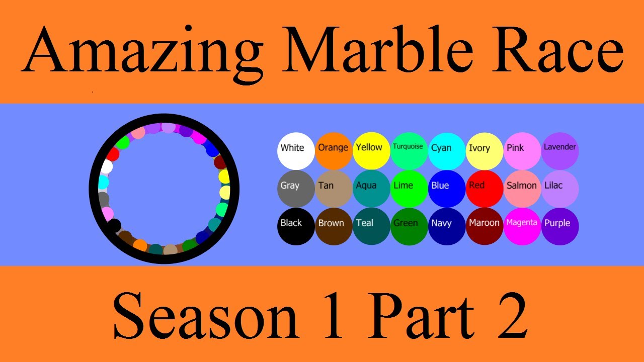 Amazing Marble Race Season 1 Part 2