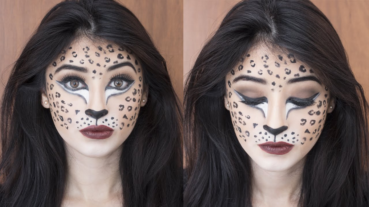 Maquillaje de última hora para Halloween | Maquillaje de Leopardo