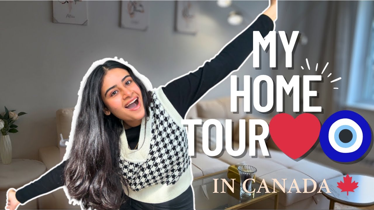My AESTHETIC🫶 & COZY Apartment Tour 🏡 | New Life in Canada 🇨🇦