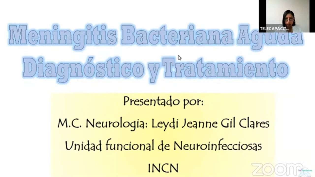 MENINGITIS BACTERIANA: DIAGNÓSTICO Y TRATAMIENTO