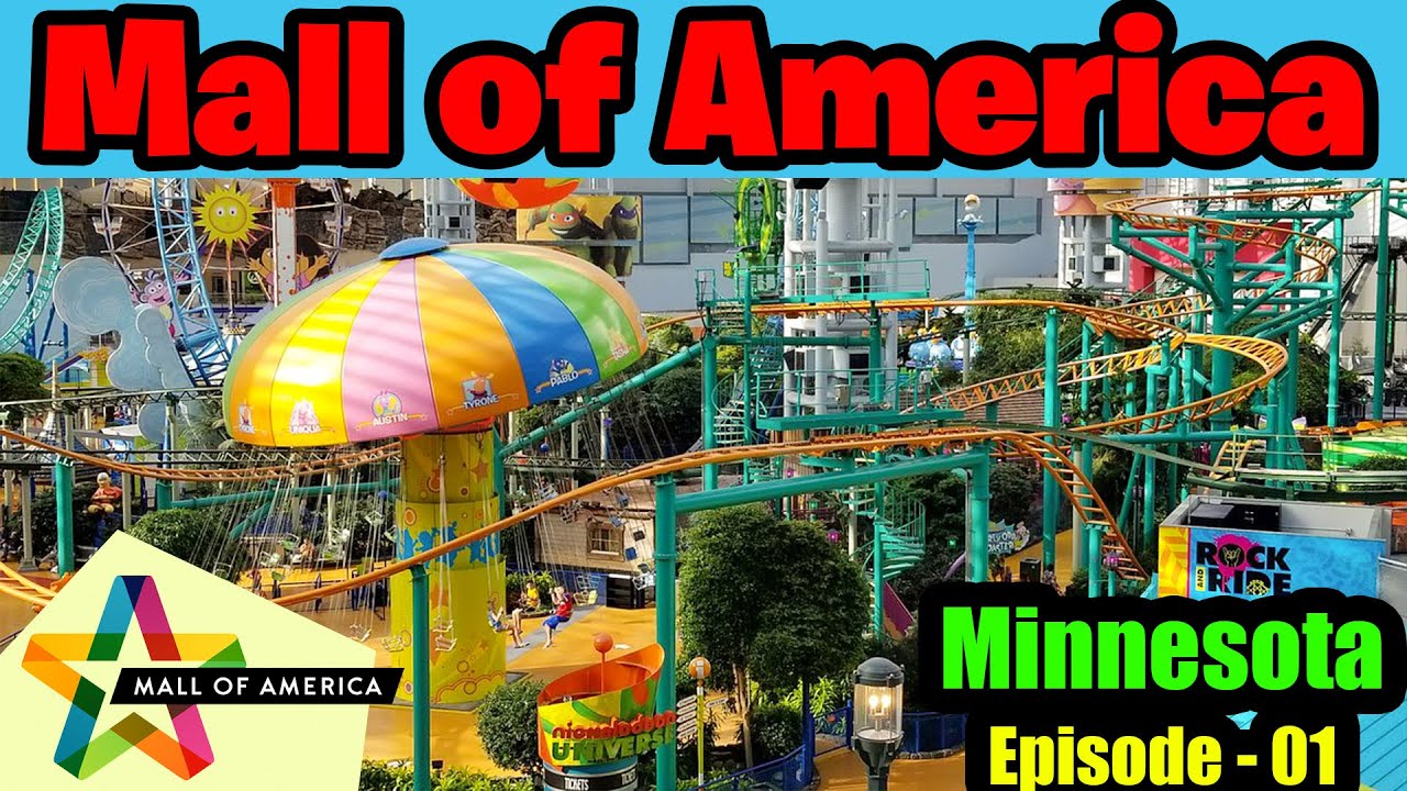 Minnesota USA Trip 🇺🇸✨ | Episode 01 – Mall of America 🛍️