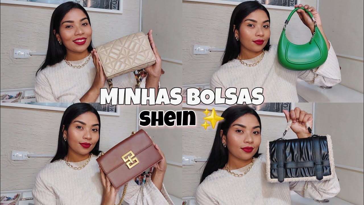 TOUR PELAS MINHAS BOLSAS DA SHEIN #sheinforall #sheinbrasil 👜
