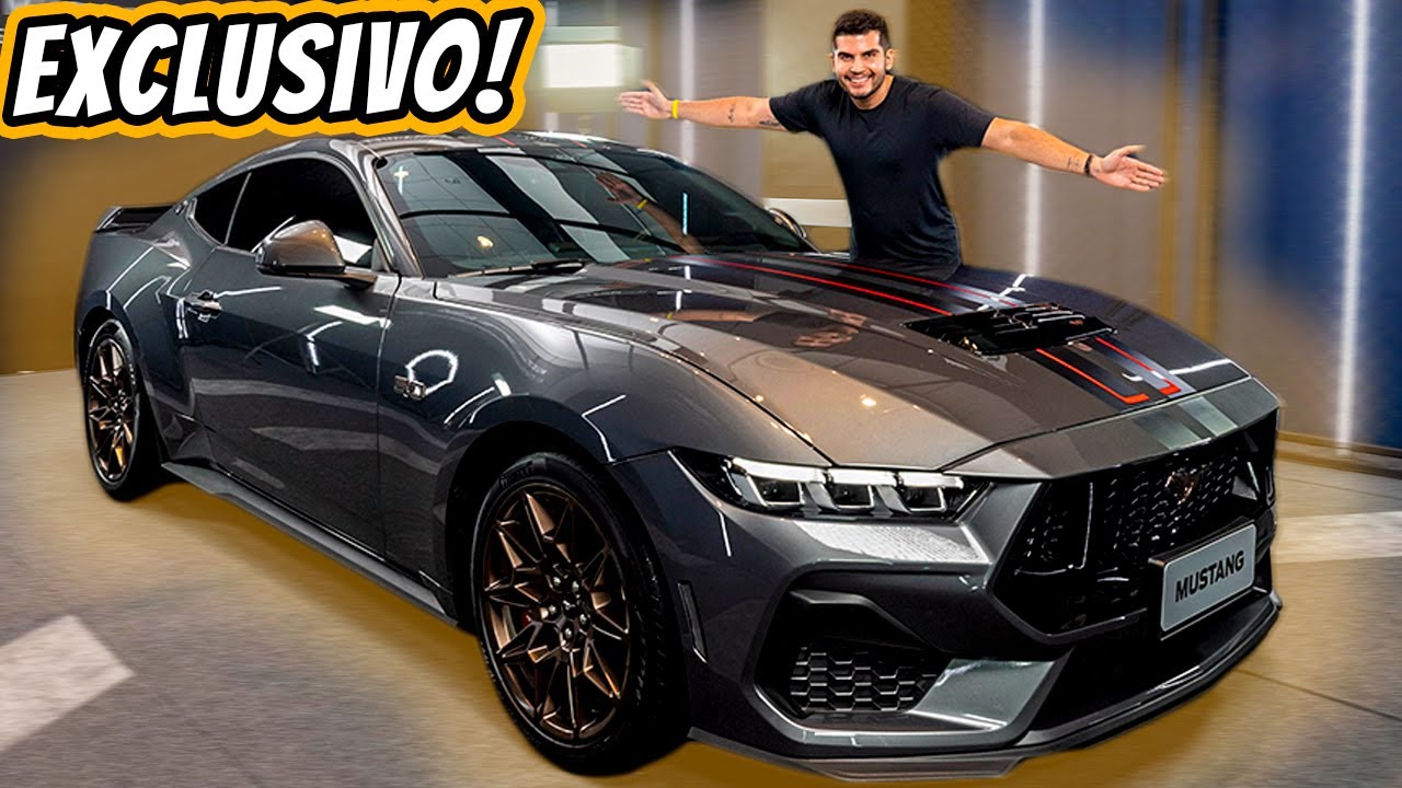 Ford Mustang V8 Manual 2025 limitado a 200 unidades!