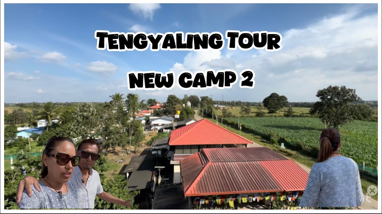 Tengyaling new camp 2 Tour Bylakuppe #tibetanvlogger #tibetanyoutuber 