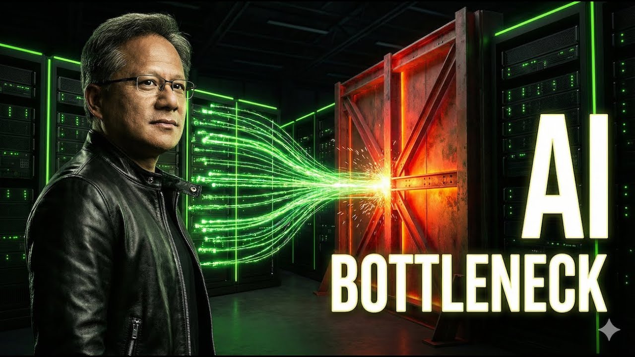 Sandisk $SNDK - Jensen Huang Just Confirmed the Next AI Bottleneck