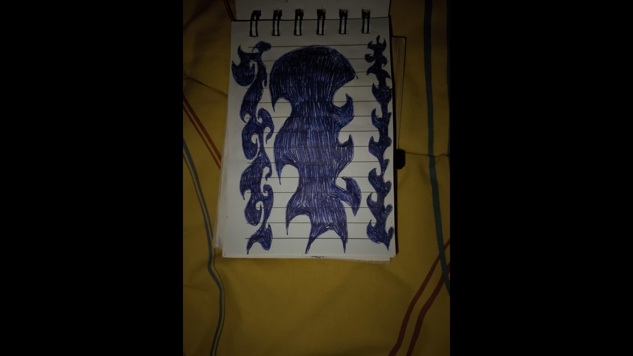 Blue flames