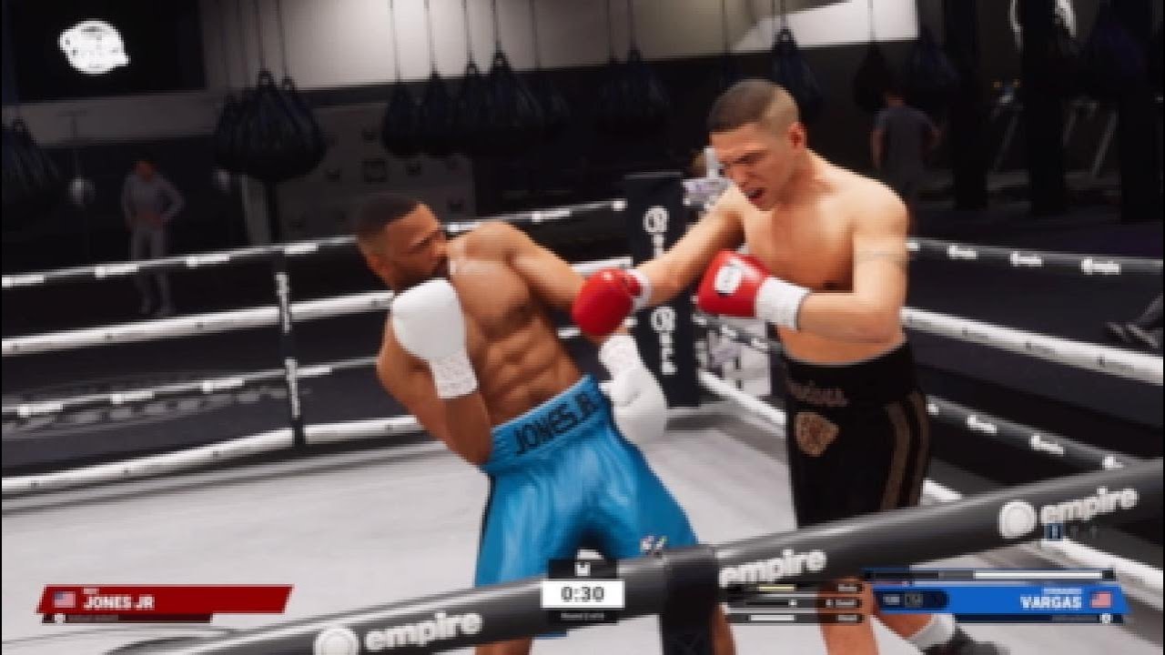 Vargas vs jones jr made him take a seat
