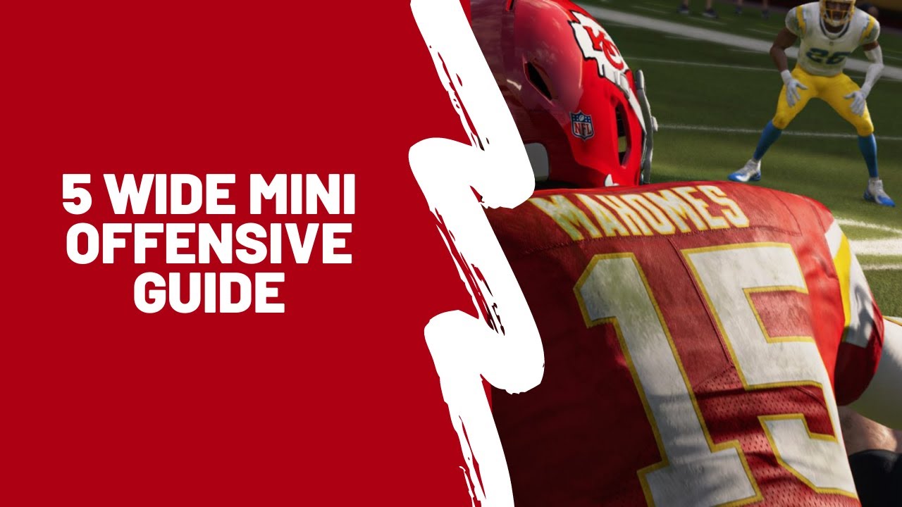 How You Can Run The Best 5 Wide Offense In Madden 22| 5 Wide Mini Guide|