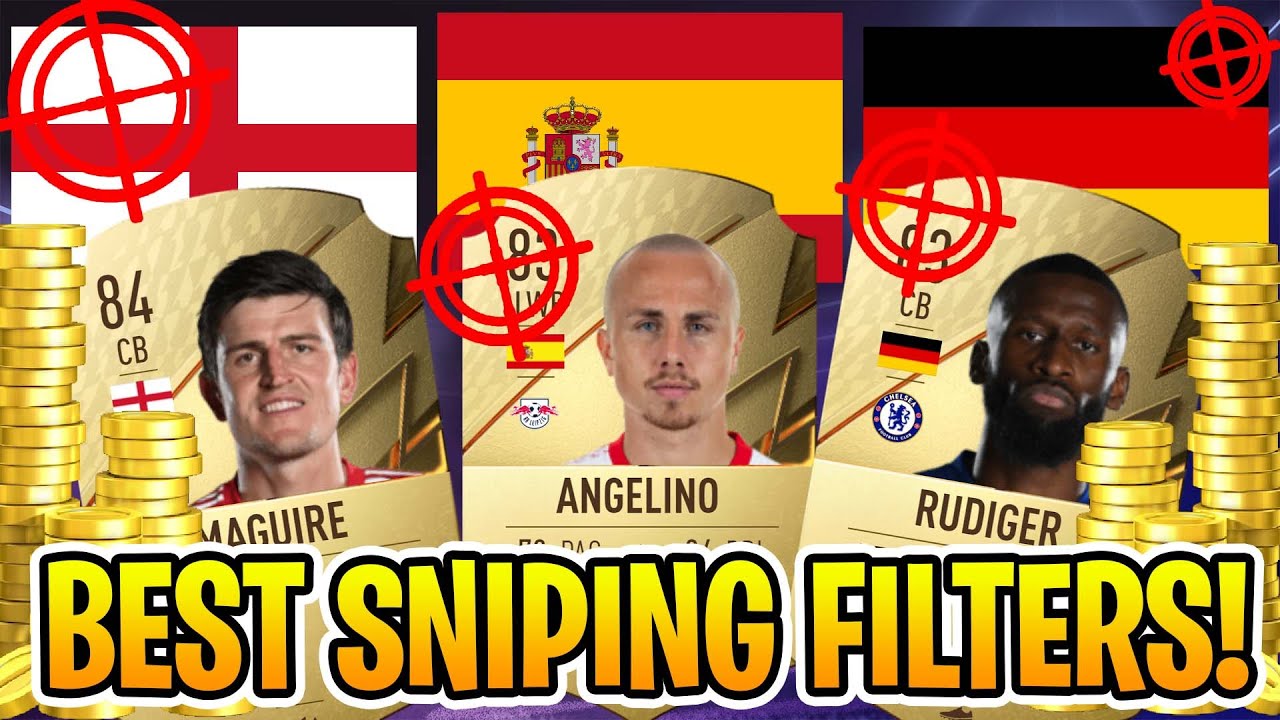 Use These Sniping Filters RIGHT NOW FIFA 22!