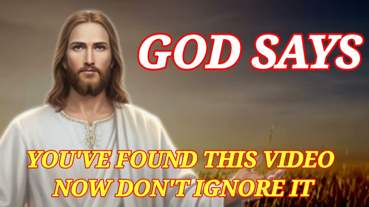 🛑 GOD SAYS- 