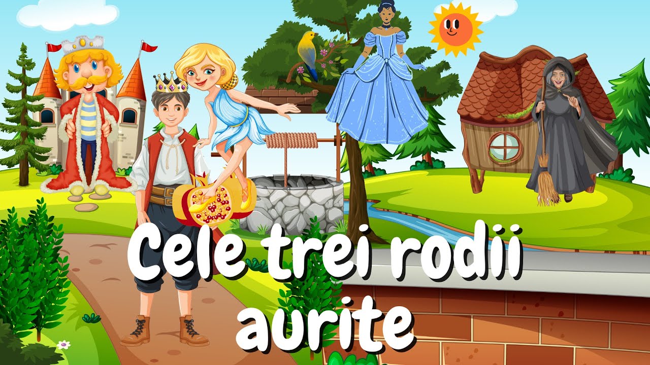 🍅 Cele trei rodii aurite | Povesti pentru copii | Povesti audio | Basme de Petre Ispirescu 🍅