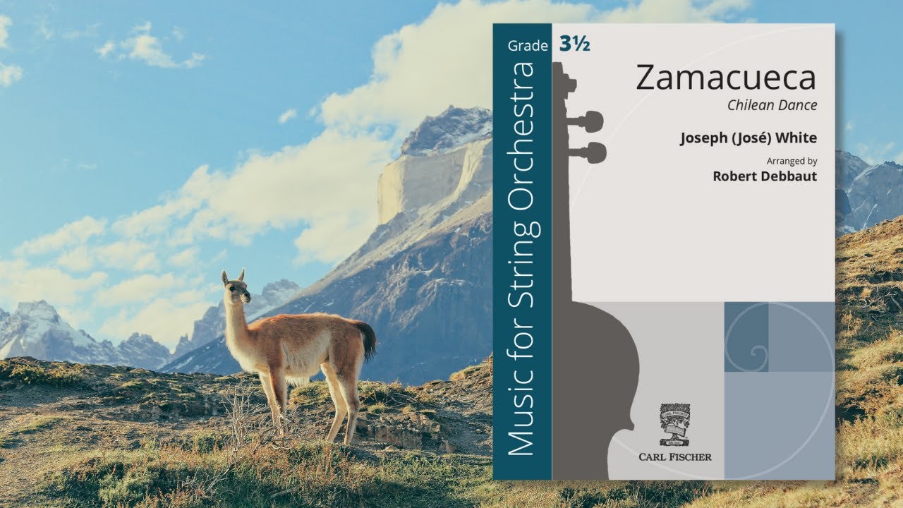 Zamacueca (CAS172) Joseph (José) White, arr. Robert Debbaut