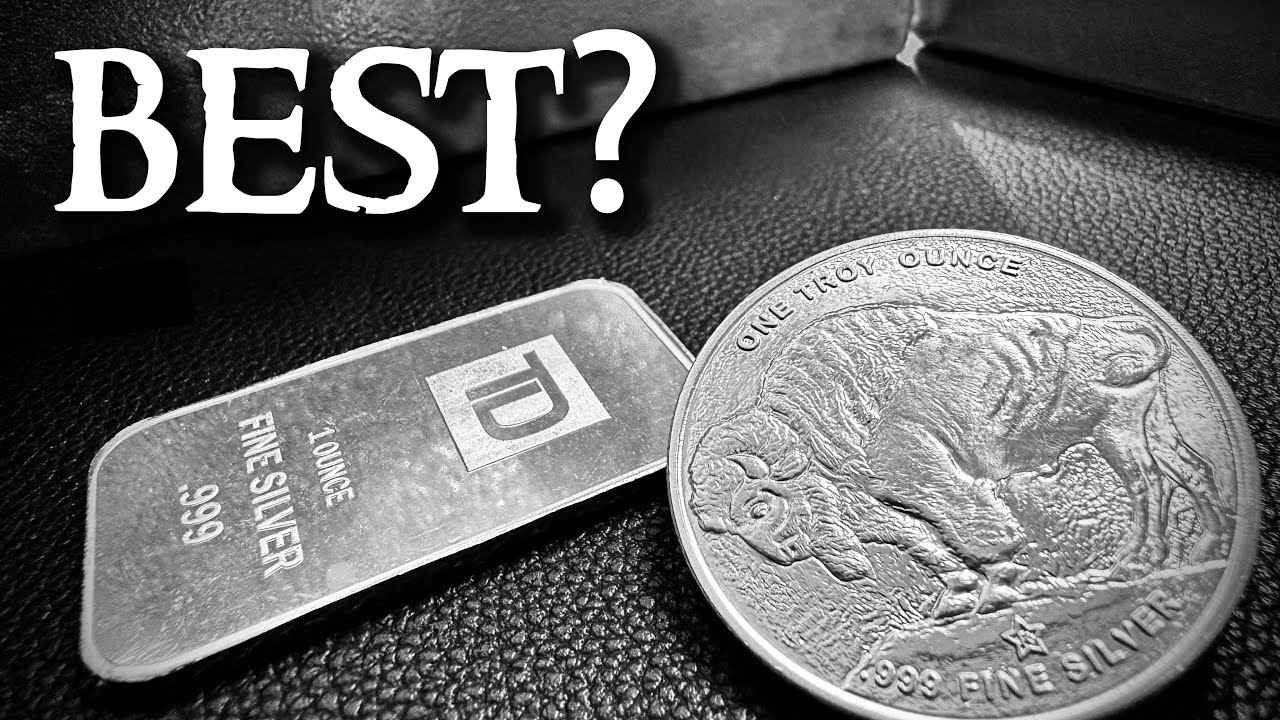 Silver Bars VS Silver Rounds - Don&rsquo;t get the WRONG ONE!