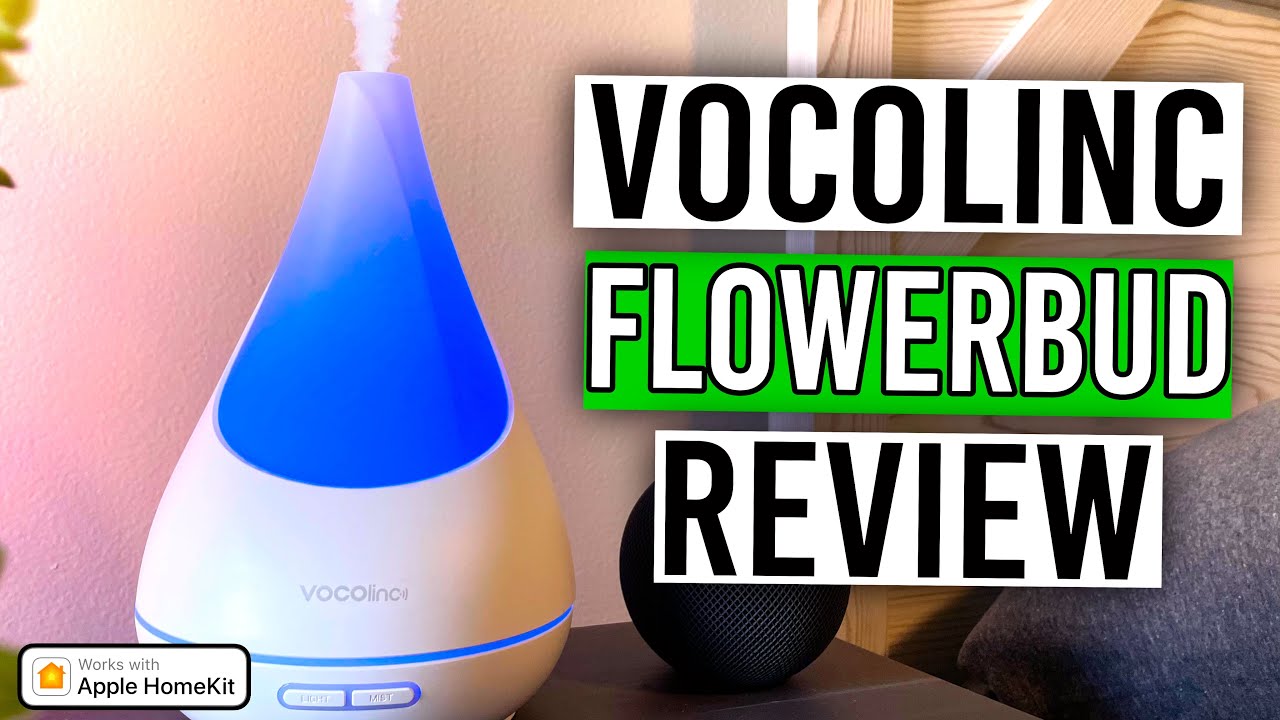 VOCOlinc Smart Flowerbud Diffuser Review - Great for HomeKit!