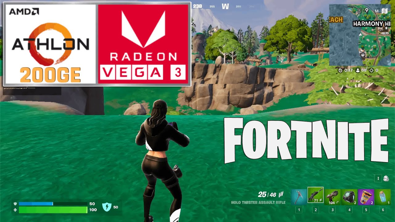 Fortnite Chapter 6: Season 4 - Athlon 200GE + VEGA 3