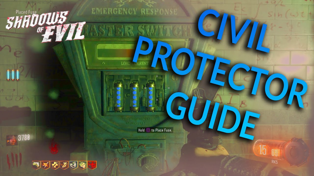 Civil Protector Build and Location Guide on Shadows of Evil | Call of Duty Black Ops 3 Zombies Guide