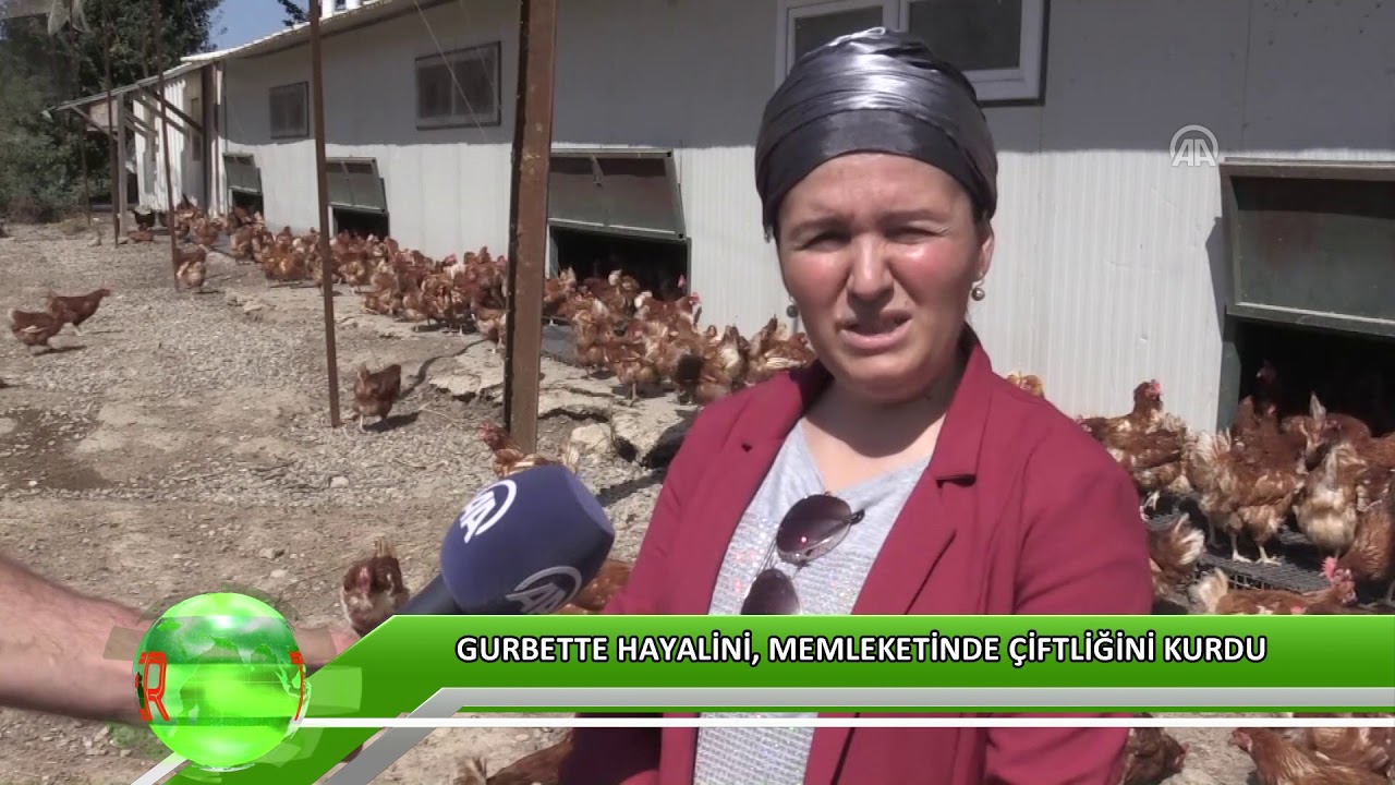 Gurbette hayalini, memleketinde çiftliğini kurdu